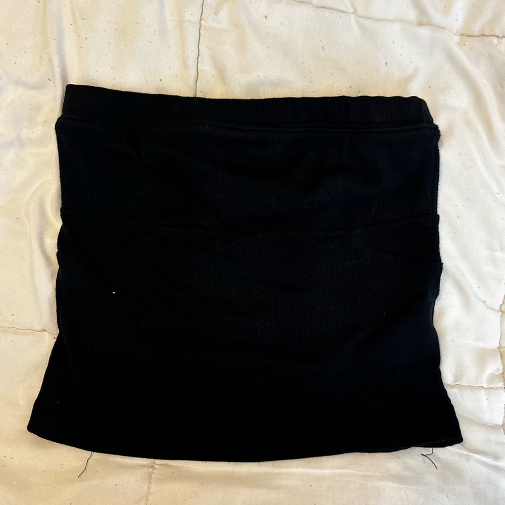 Chic Black Crop Top